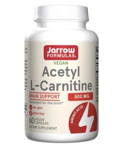 Acetyl L-Carnitine, 500mg - 60 vcaps