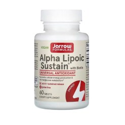 Alpha Lipoic Sustain with Biotin - 60 tablets