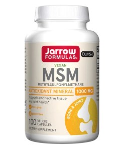 MSM (Methyl-Sulfonyl-Methane), 1000mg - 100 vcaps