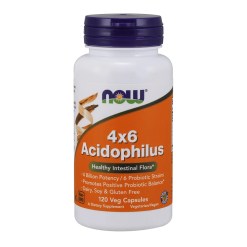 NOW Foods Acidophilus 4X6 - 120 vcaps