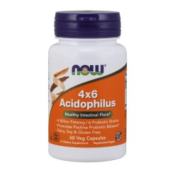 NOW Foods Acidophilus 4X6 - 60 vcaps