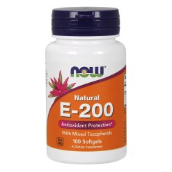 Vitamin E-200 - Natural (Mixed Tocopherols) - 100 softgels