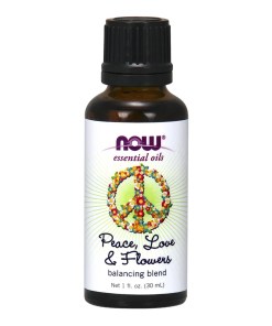 Essential Oil, Peace Love & Flowers Oil Blend - 30 ml.