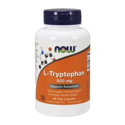 NOW Foods L-Tryptophan, 500mg - 60 vcaps