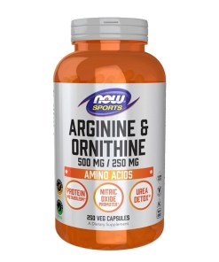 Arginine & Ornithine - 250 vcaps