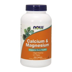 NOW Foods Calcium & Magnesium - 250 tablets