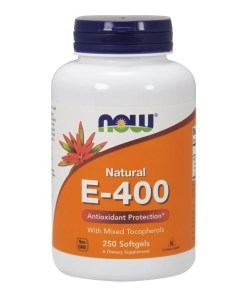 Vitamin E-400 - Natural (Mixed Tocopherols) - 250 softgels