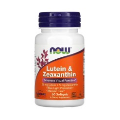 NOW Foods Lutein & Zeaxanthin - 60 softgels
