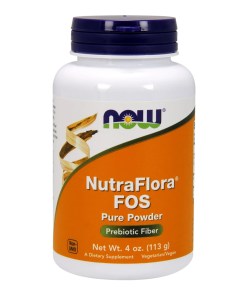 NutraFlora FOS, Pure Powder - 113 grams