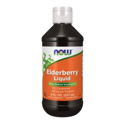 NOW Foods Elderberry, Liquid - 237 ml.