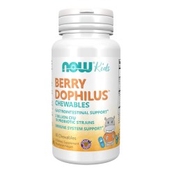 NOW Foods BerryDophilus Kids Chewables - 60 chewables