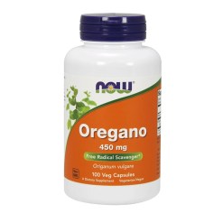 NOW Foods Oregano, 450mg - 100 vcaps