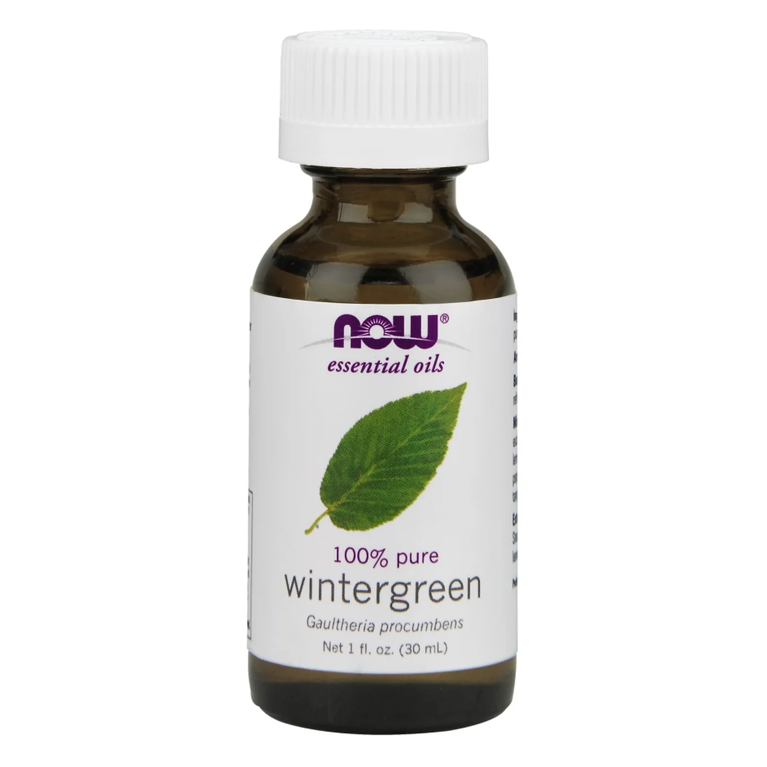 NOW Foods Essential Oil, Wintergreen Oil - 30 ml.