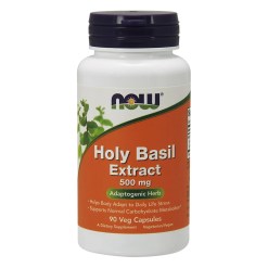 NOW Foods Holy Basil Extract, 500mg - 90 vcaps