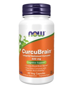 CurcuBrain, 400mg - 50 vcaps