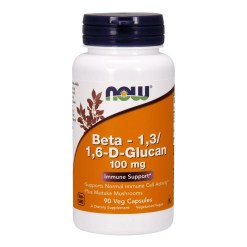 NOW Foods Beta - 1,3/1,6-D-Glucan, 100mg - 90 vcaps