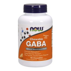 GABA Chewable with Taurine, Inositol and L-Theanine - 90 chewables