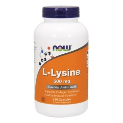 L-Lysine, 500mg - 250 vcaps
