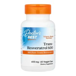 Trans-Resveratrol 600, 600mg - 60 vcaps