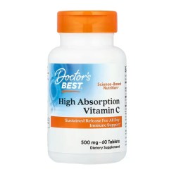 High Absorption Vitamin C, 500mg - 60 tablets