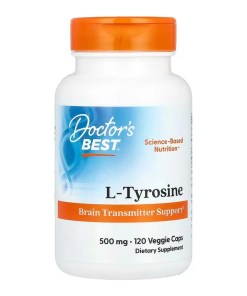 L-Tyrosine, 500mg - 120 vcaps