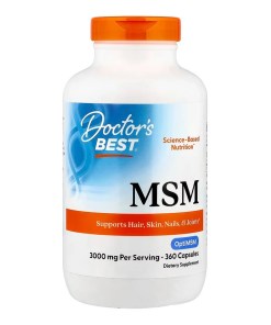 MSM with OptiMSM, 3000mg - 360 caps