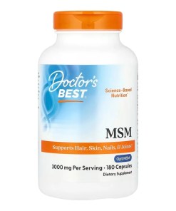 MSM with OptiMSM, 3000mg - 180 caps