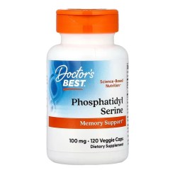 Doctor's Best Phosphatidyl Serine, 100mg - 120 vcaps