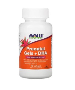 Prenatal Gels + DHA - 90 softgels