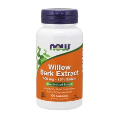 NOW Foods Willow Bark Extract, 400mg - 100 caps
