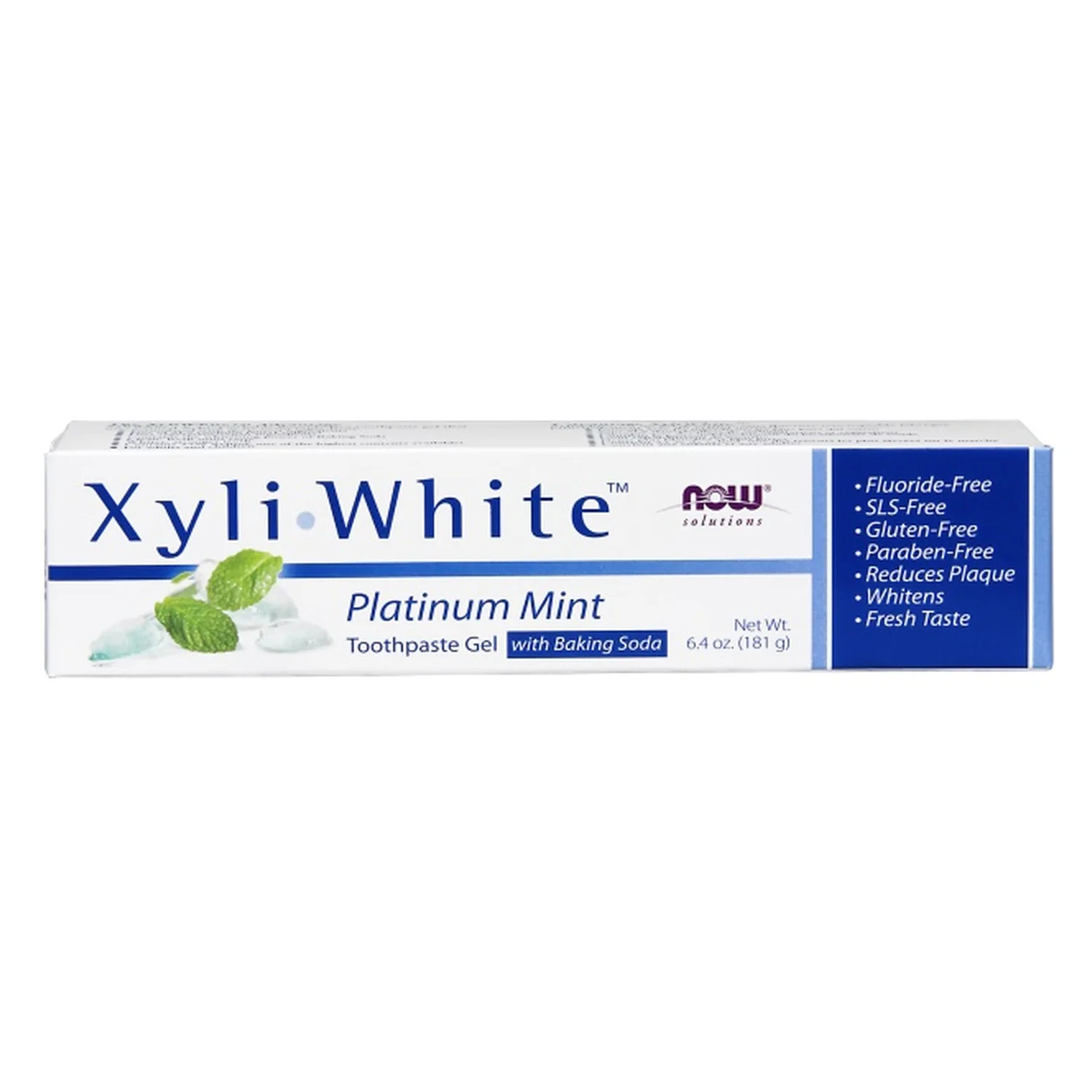 XyliWhite, Platinum Mint Toothpaste Gel w/Baking Soda - 181 grams