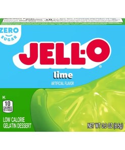 Gelatin Dessert Sugar Free, Lime - 8.5 grams