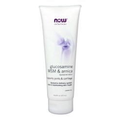 NOW Foods Glucosamine, MSM & Arnica Liposome Lotion - 237 ml.