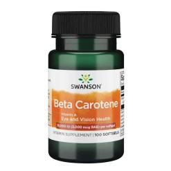 Beta-Carotene (Vitamin A), 10 000 IU - 100 softgels