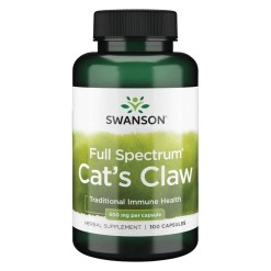 Swanson Cat's Claw, 500mg - 100 caps