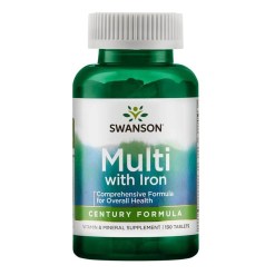 Swanson Multi with Iron - Century Formula - 130 tablets