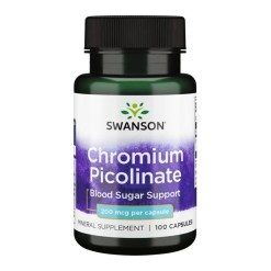 Swanson Chromium Picolinate, 200mcg - 100 caps