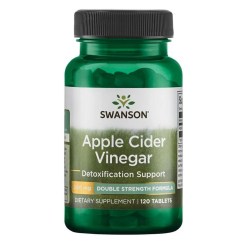 Apple Cider Vinegar, 200mg Double-Strength - 120 tablets