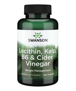 Lecithin, Kelp, B6 & Cider Vinegar - 240 tablets