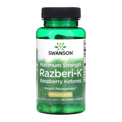 Swanson Razberi-K, 500mg Maximum Strength - 60 vcaps