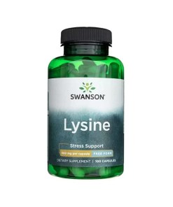 Lysine, 500mg Free-Form - 100 caps