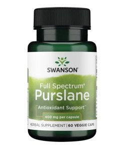 Full Spectrum Purslane, 400mg - 60 vcaps