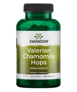 Valerian, Chamomile & Hops - 60 caps