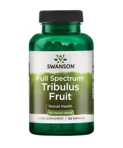 Full-Spectrum Tribulus Fruit, 500mg - 90 caps