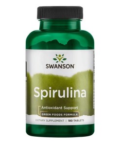 Spirulina, 500mg - 180 tablets