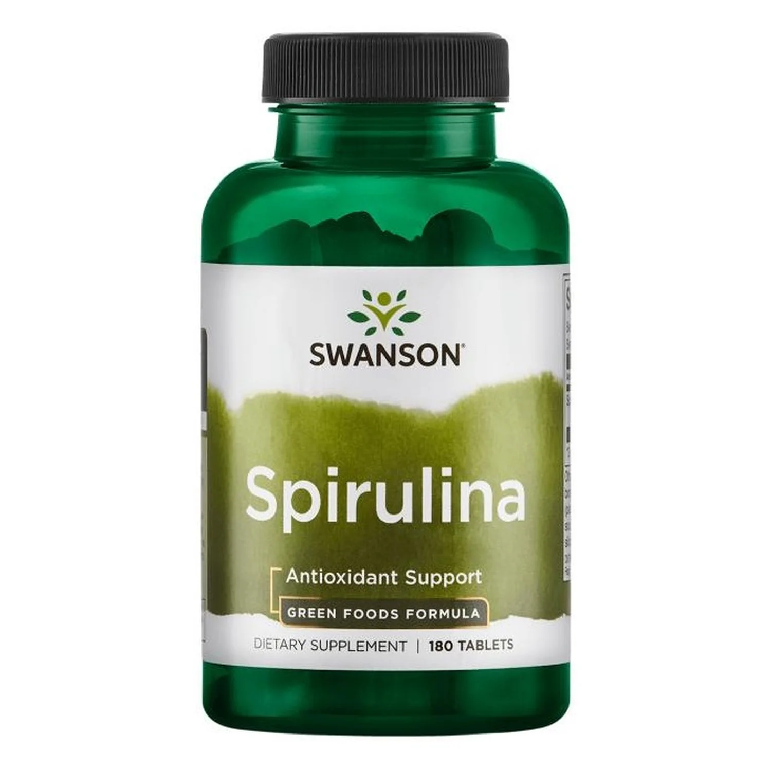 Swanson Spirulina, 500mg - 180 tablets