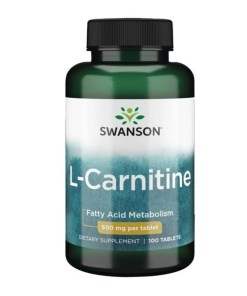 L-Carnitine, 500mg - 100 tablets
