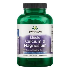 Liquid Calcium & Magnesium - 100 softgels