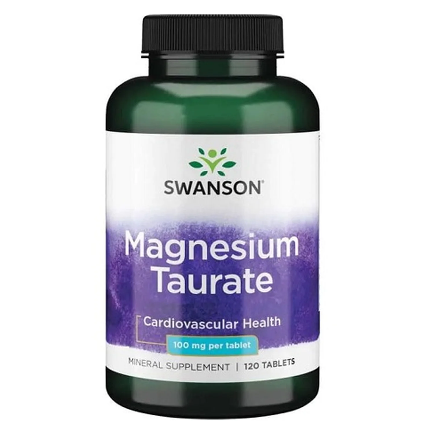 Swanson Magnesium Taurate, 100mg - 120 tablets