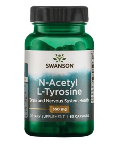 N-Acetyl L-Tyrosine, 350mg - 60 caps